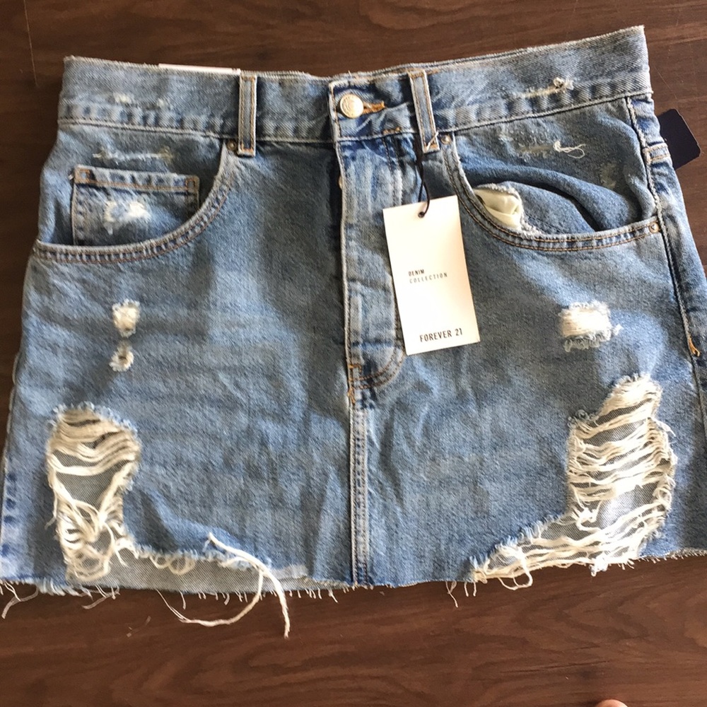 Denim skirt
